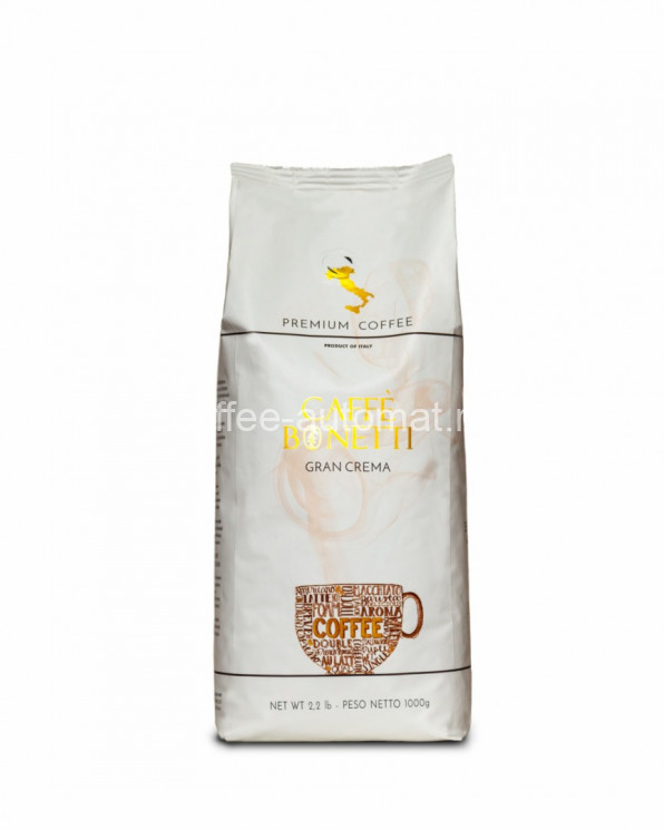 Кофе в зернах Bonetti Gran Crema 1 кг