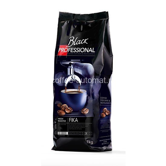 Кофе в зернах Black Professional Fika 1 кг.