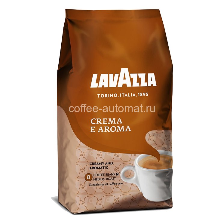 Кофе в зернах Lavazza Crema e Aroma 1кг.